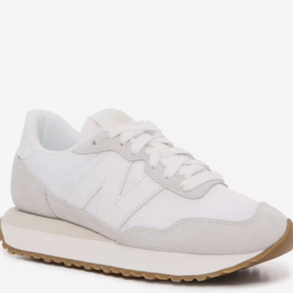 New Balance 237 Running Shoe,in Grey/White, Women's Size 6.5/Men's 5, New in Box